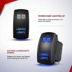 Nilight LED Wiring Harness Kit with Toggle Switch
