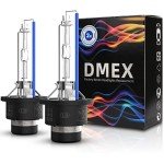 DMEX D4S 6000K HID Headlight Bulbs - Pair