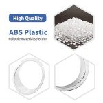 Jeep Wrangler JK Chrome Headlight Cover Trim 2pcs