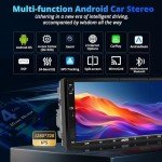 A5L Android Double DIN Car Stereo with Touchscreen