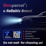 Sinoparcel 8000K D2S Xenon Headlight Bulbs - 2 Pack