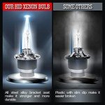 Sinoparcel 8000K D2S Xenon Headlight Bulbs - 2 Pack