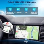 A5L Android Double DIN Car Stereo with Touchscreen