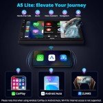 A5L Android Double DIN Car Stereo with Touchscreen