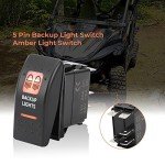 Amber LED Backup Light Switch for Can-Am Vehicles