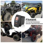 Amber LED Backup Light Switch for Can-Am Vehicles