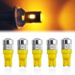Roof Light Cover with 5 Amber LED Bulbs