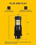 AUXITO Dual Color LED Bulbs for Car Signals