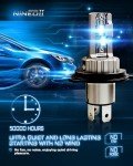 NINEO H4 Fog Light Bulbs - 300% Brighter