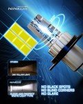 NINEO H4 Fog Light Bulbs - 300% Brighter