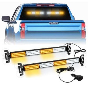 LED 2-in-1 Emergency Strobe Traffic Light Bar