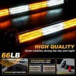 LED 2-in-1 Emergency Strobe Traffic Light Bar