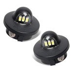 RUXIFEY LED License Plate Lights for Ford Vehicles