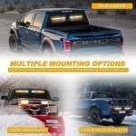 LED 2-in-1 Emergency Strobe Traffic Light Bar
