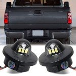 RUXIFEY LED License Plate Lights for Ford Vehicles