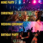 2-Pack Sound Activated Disco Ball Party Lights