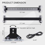 XRIDONSEN 2-in-1 LED Safety Light Bar