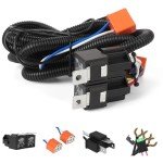 Ronybuy H4 Relay Harness Wiring Kit for Headlights
