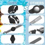 Waterproof AirTag Wristbands for Kids (4-Pack)