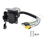 MECMO 4-Way to 7-Way Trailer Wiring Adapter Kit