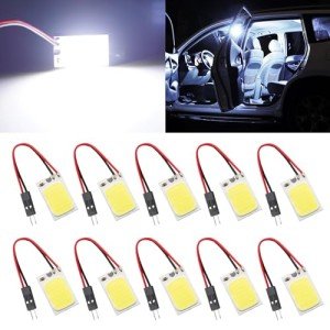 10-Pack LED Dome Lights for Car Interiors