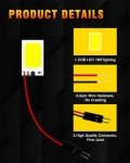 10-Pack LED Dome Lights for Car Interiors