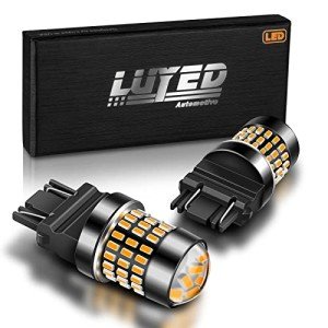 LUYED 3157 Amber LED Bulbs - Super Bright 2-Pack