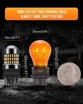 LUYED 3157 Amber LED Bulbs - Super Bright 2-Pack