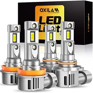 Bright OXILAM LED Light Bulbs Combo - Pack of 4