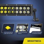 Nilight 22" 120W LED Light Bar for Off-Road