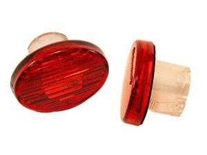 Alpinetech Red Running Board Light Lenses (Set of 2)