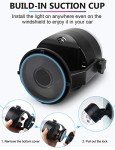 Luditek 4-Pack Sound Activated Disco Party Lights