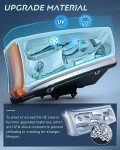 Nilight Headlight Assembly for 2003-2006 Chevy Trucks
