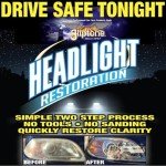 Headlight Restoration Kit - Improve Safety Easily