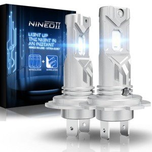 NINEO H7 Fog Light Bulbs - 300% Brighter
