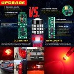 Bright Red LED Brake and Signal Bulbs