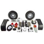 500Kg Trailer Suspension Kit with Lights & Mudguards