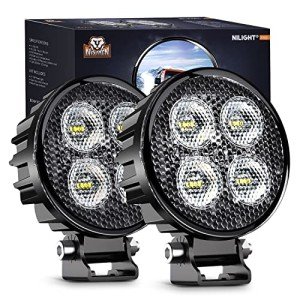 Nilight 2PCS 3-Inch 1500LM LED Work Lights
