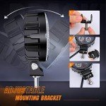 Nilight 2PCS 3-Inch 1500LM LED Work Lights