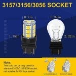 Super Bright 3157 LED Car Bulbs - 10 Pack