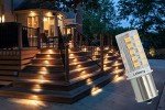12V BA15S LED Bulbs - Warm White, 6 Pack