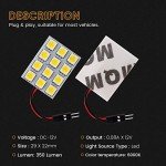 6-Pack LED Dome Lights for Car Interior