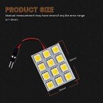 6-Pack LED Dome Lights for Car Interior