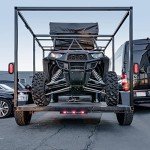 15" 9 LED Red Trailer Light Bar for Vehicles