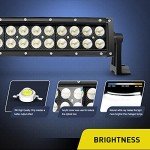 Nilight 54" Curved 312W LED Work Light Bar