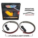 LEDGlow 70" Truck LED Running Board Light Kit