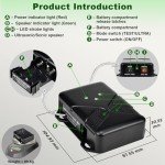 Loraffe Ultrasonic Rodent Repellent for Vehicles