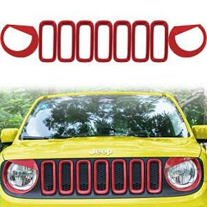 Yoursme Angry Bird Style Jeep Renegade Grille Inserts