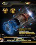 Cougar Motor H11 Fog Light Bulbs - 6500K White