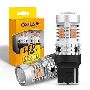 OXILAM 7440 Amber Yellow LED Blinker Bulbs 2PCS
